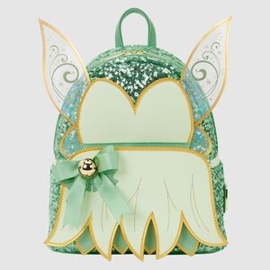 New Tinkerbell Hardtag Loungefly Backpack new release